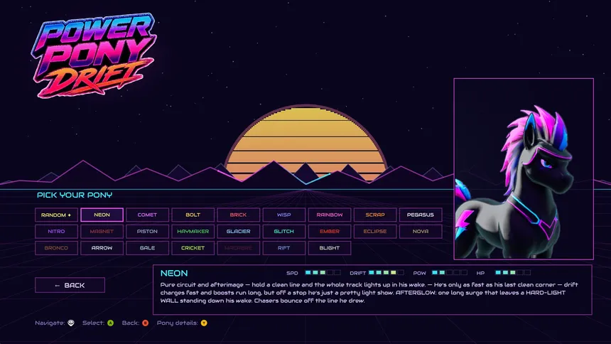 Скриншот 7 к игре Power Pony Drift