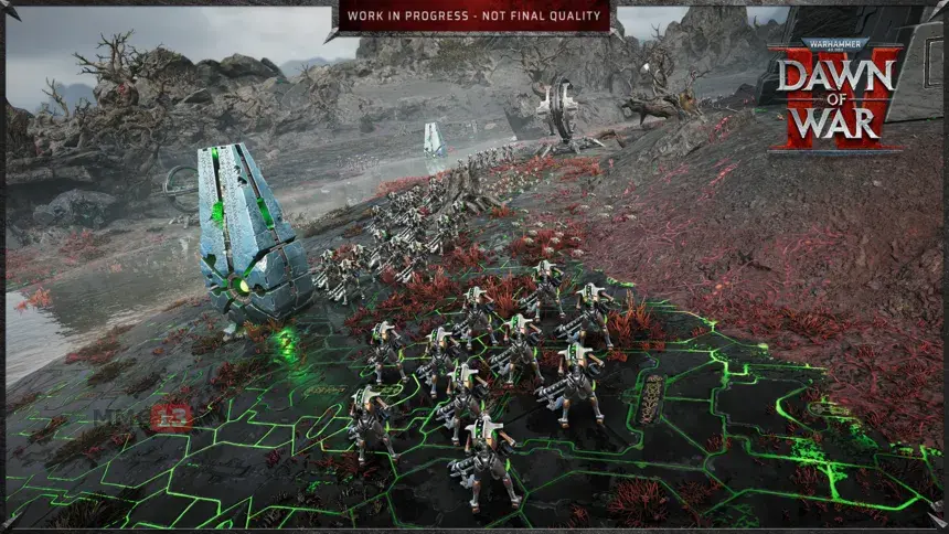 Новое геймплейном видео Warhammer 40,000: Dawn of War IV раскрывает особенности фракции Некронов