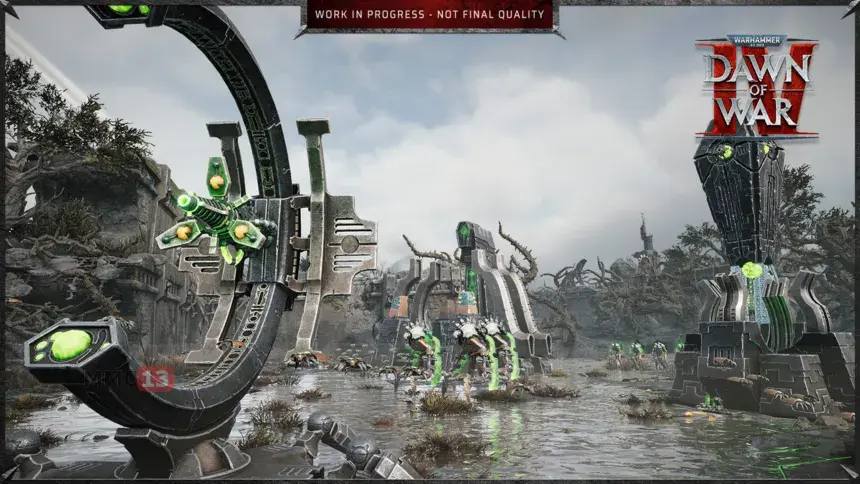 Новое геймплейном видео Warhammer 40,000: Dawn of War IV раскрывает особенности фракции Некронов