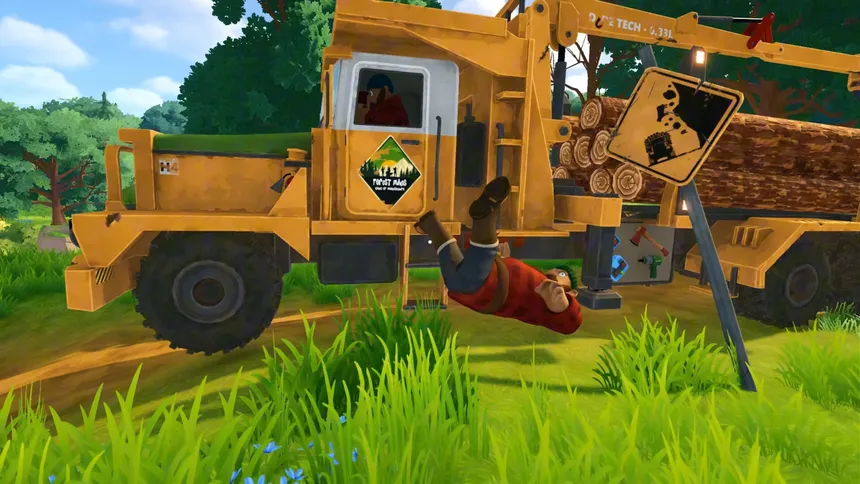 Скриншот 5 к игре Timber Truck: Chaos Coop
