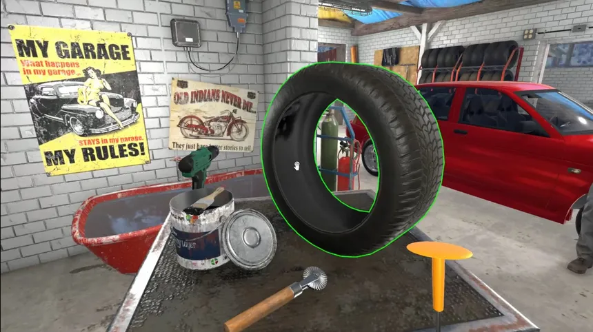 Скриншот 8 к игре Tire Service Simulator