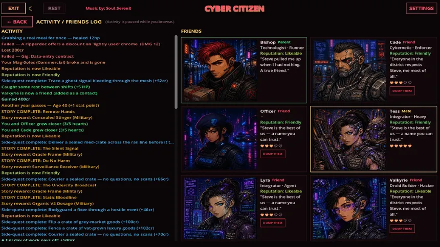 Скриншот 5 к игре Cyber Citizen