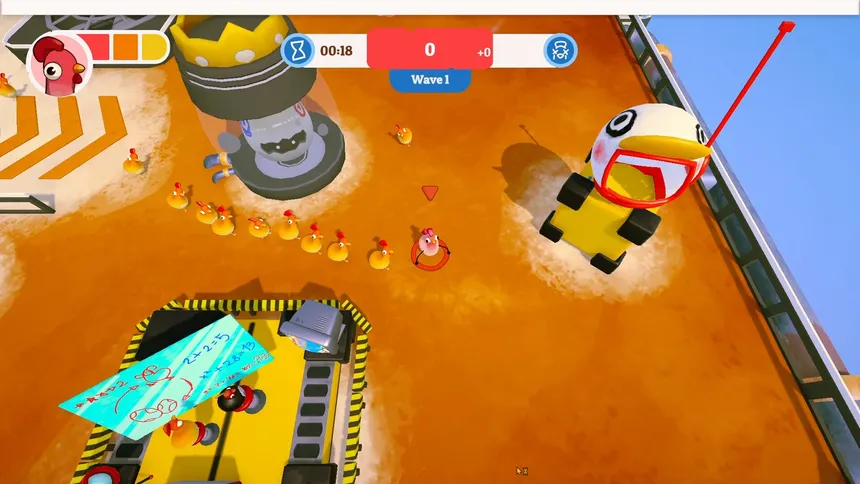 Скриншот 5 к игре FKC: Fighting Krazy Chickens!