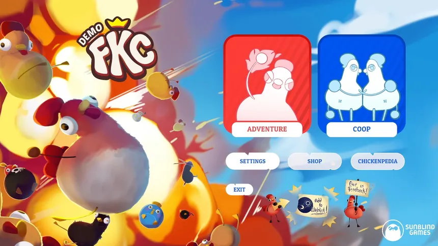 Скриншот 6 к игре FKC: Fighting Krazy Chickens!
