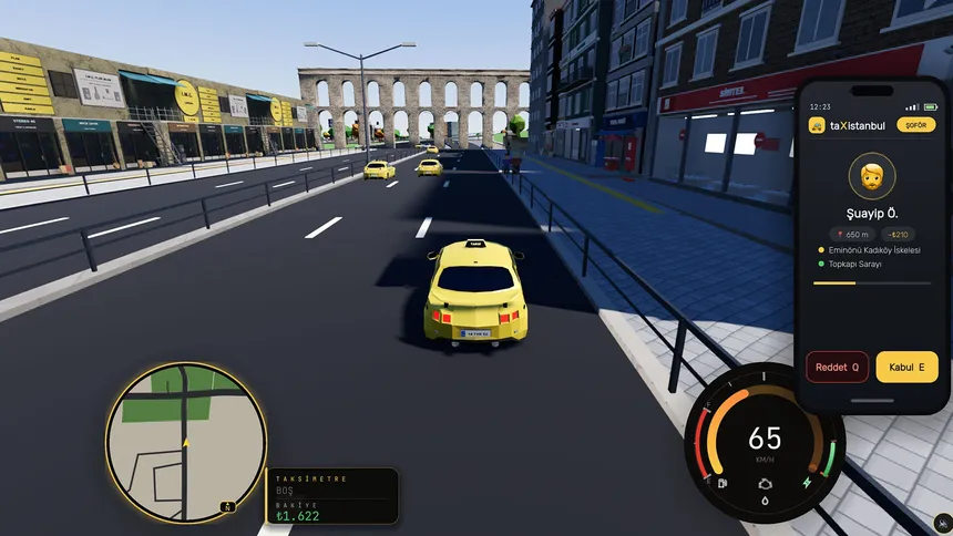 Скриншот 5 к игре Taxistanbul: Istanbul Taxi Simulator