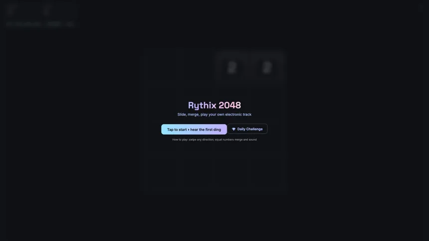 Скриншот 7 к игре Rythix 2048