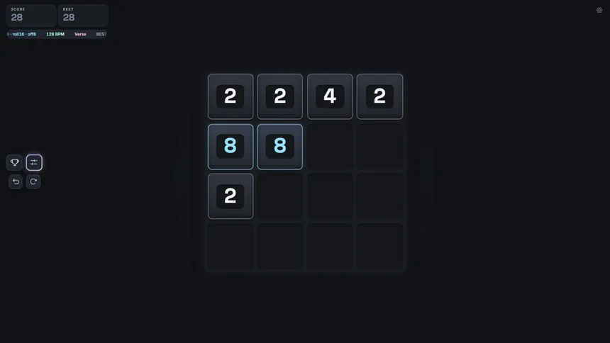 Скриншот 8 к игре Rythix 2048