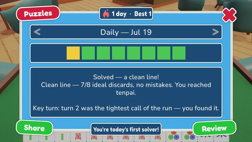 Скриншот 5 к игре Mahjong Nook
