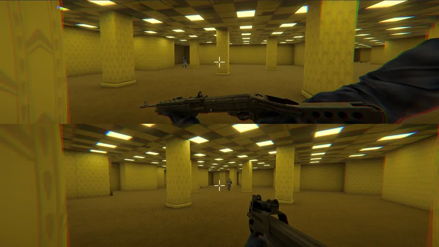 Скриншот 5 к игре Split Screen Shooter (Шутер на разделённом экране)