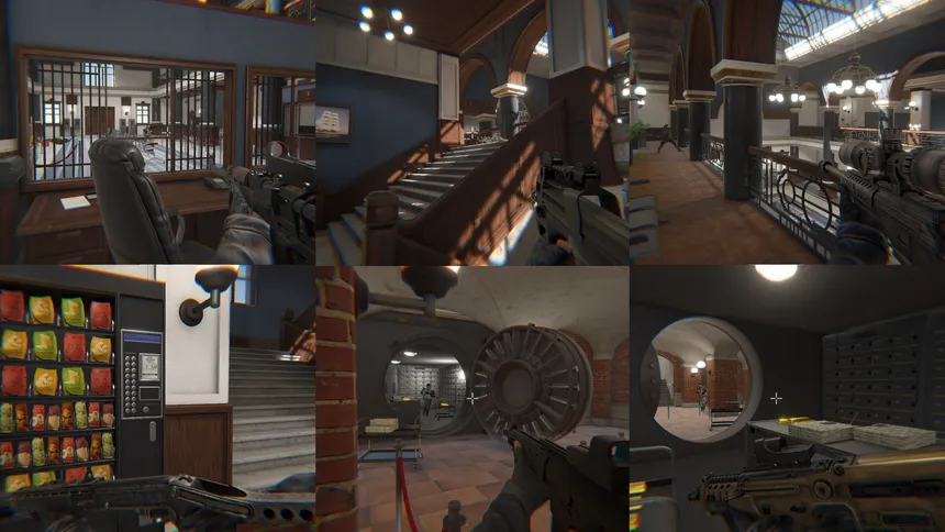 Скриншот 6 к игре Split Screen Shooter (Шутер на разделённом экране)