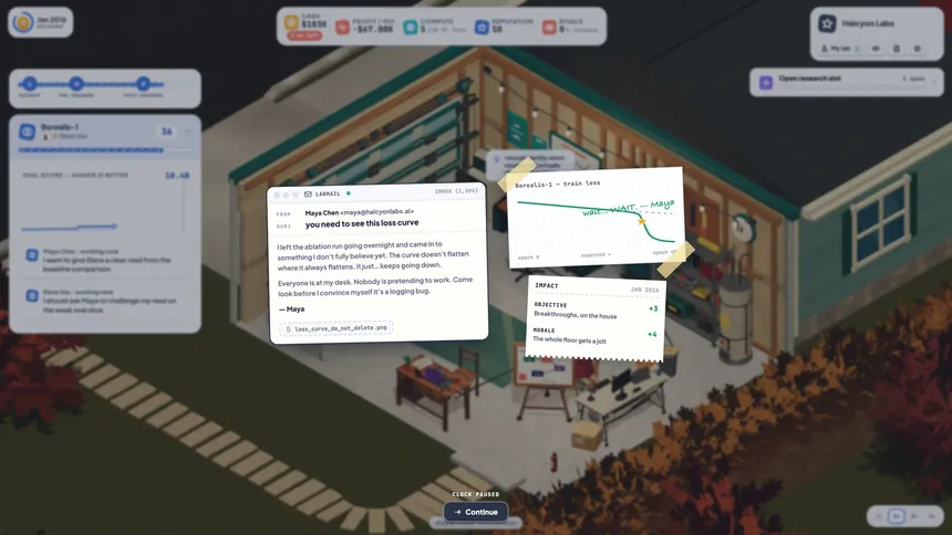 Скриншот 8 к игре AI Lab Tycoon