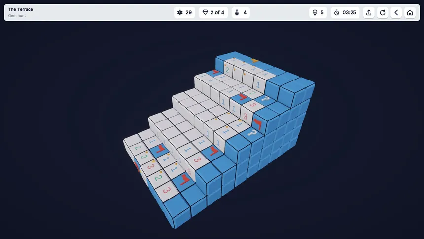 Скриншот 5 к игре Cube Sweeper: 3D Minesweeper