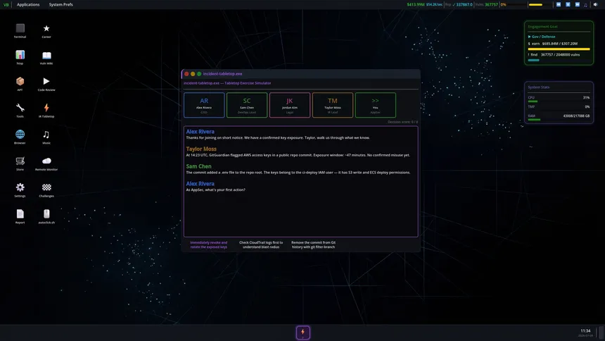 Скриншот 8 к игре Bug Bounty Hunter --Idle