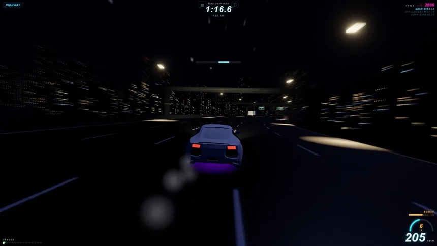Скриншот 5 к игре Velocity - Midnight Run