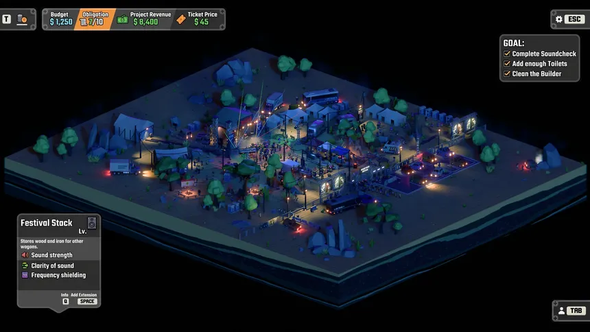 Скриншот 6 к игре A Festival Management Roguelite