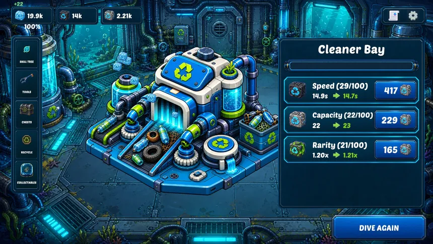 Скриншот 5 к игре Aqua Scrap: Deep Clean