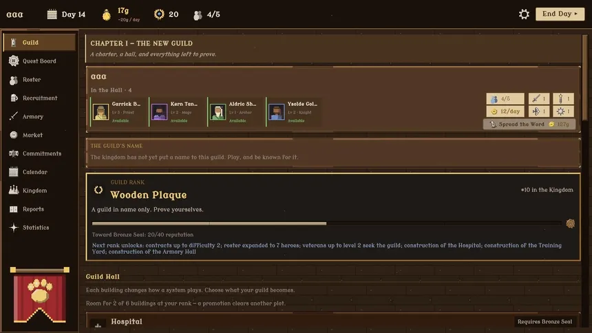 Скриншот 5 к игре Guild Forge