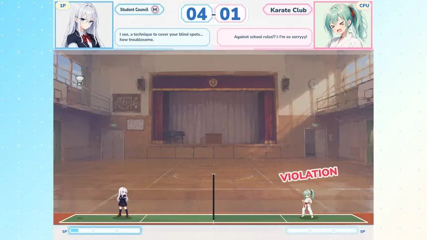 Скриншот 5 к игре 学園バドる！