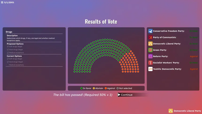 Скриншот 6 к игре Democracy Simulator