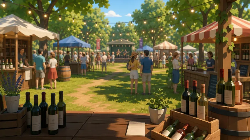 Скриншот 5 к игре Outdoor Wine Market Simulator