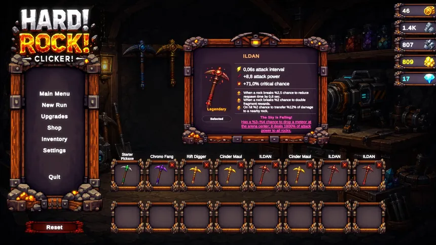 Скриншот 7 к игре Hard Rock Clicker