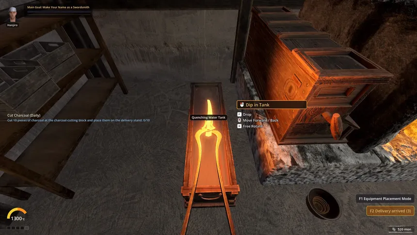 Скриншот 6 к игре Japanese Swordsmith