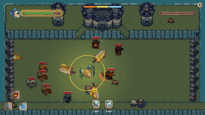 Скриншот 6 к игре Tiny Knight and the Corrupted Crystal