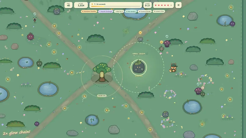 Скриншот 5 к игре Mosslight Meadow