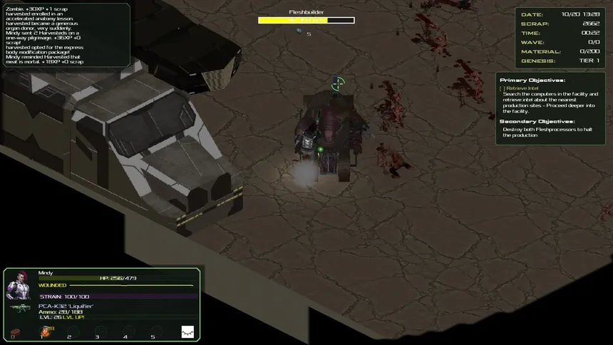 Скриншот 5 к игре Fleshgrinder