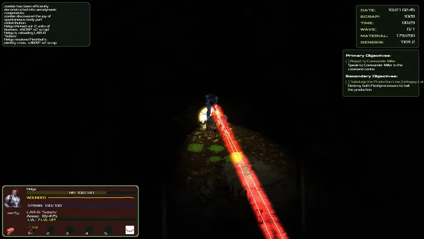 Скриншот 7 к игре Fleshgrinder