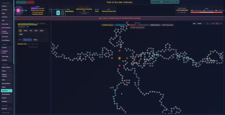 Скриншот 5 к игре Path of the idle cultivator
