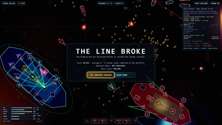 Скриншот 8 к игре Rogue Space Convoy