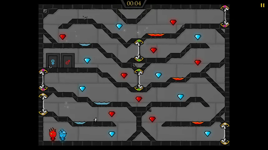 Скриншот 5 к игре Fireboy & Watergirl 4: The Crystal Temple