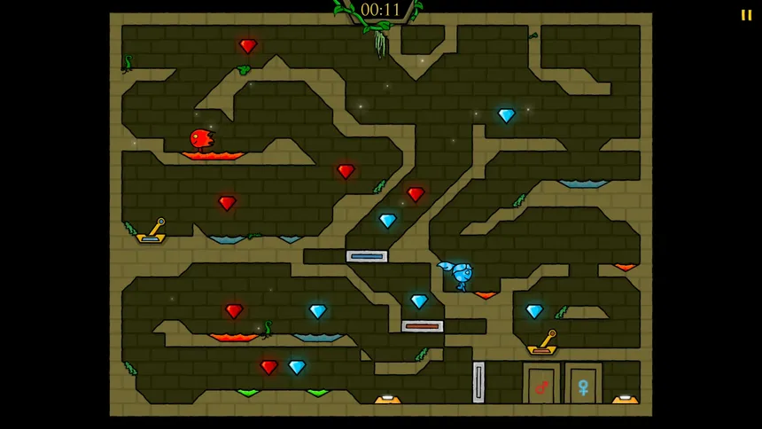 Скриншот 5 к игре Fireboy & Watergirl 1: The Forest Temple