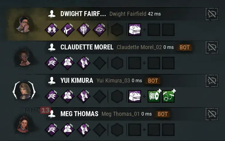 Dead by Daylight получит колесо быстрых сообщений для координации выживших