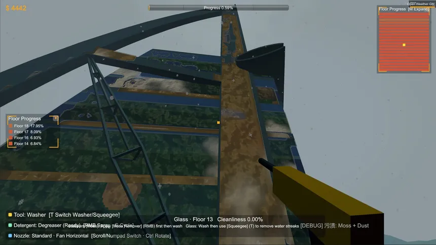 Скриншот 5 к игре Highrise Cleaning Simulator
