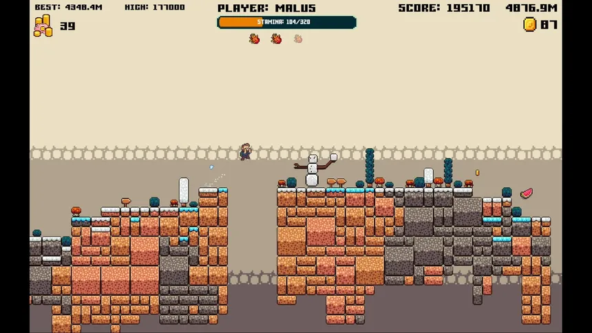 Скриншот 6 к игре Super Going Right Man