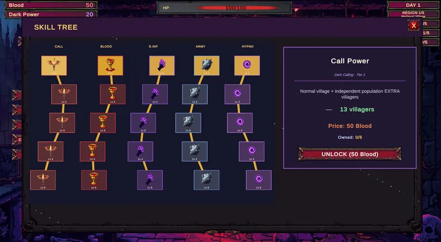 Скриншот 5 к игре Bloodthrone: Eternal Reign