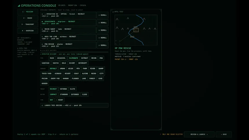 Скриншот 7 к игре Phosphor Command
