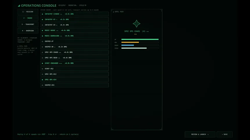 Скриншот 8 к игре Phosphor Command