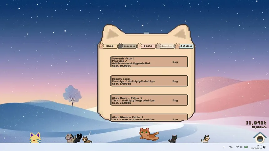 Скриншот 5 к игре Desktop Cat Clicker
