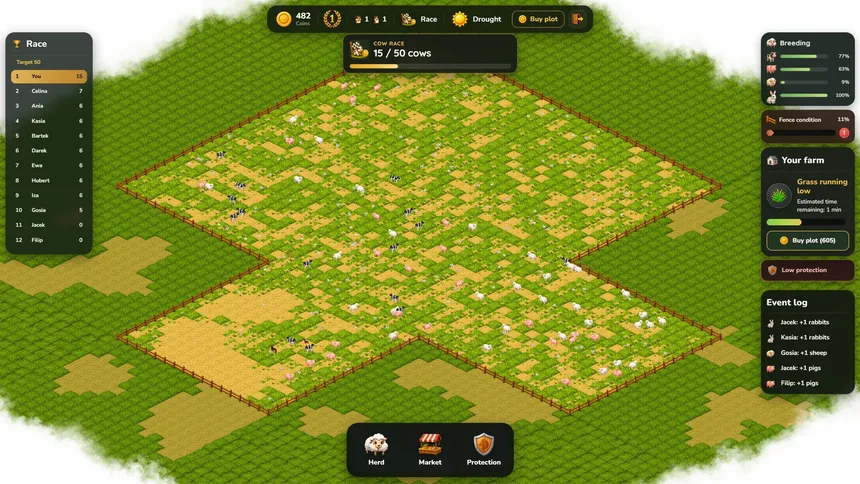 Скриншот 7 к игре Herd League