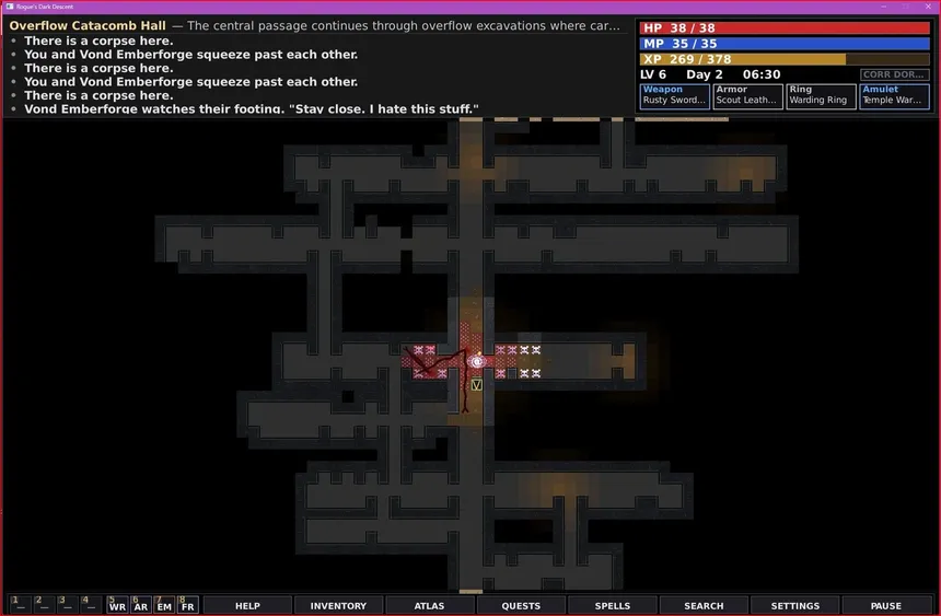 Скриншот 6 к игре Rogue’s Dark Descent