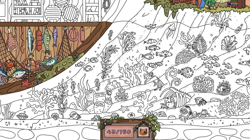 Скриншот 5 к игре FIND KITTENS 12: Pirates