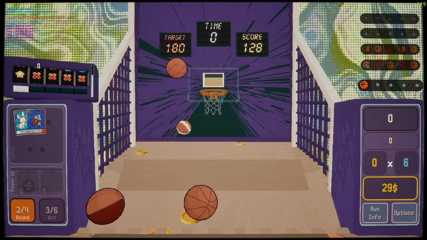 Скриншот 6 к игре BUNNYBALL: Arcade Basketball Roguelike