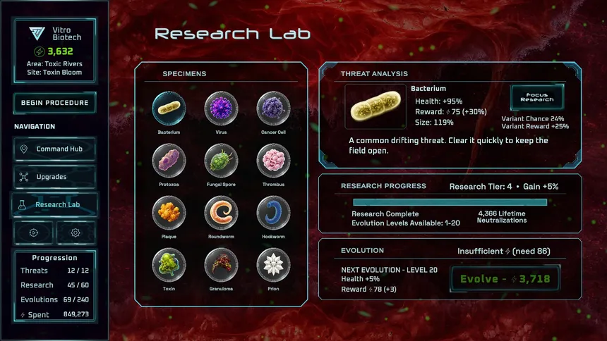 Скриншот 6 к игре Vitro : Bloodstream
