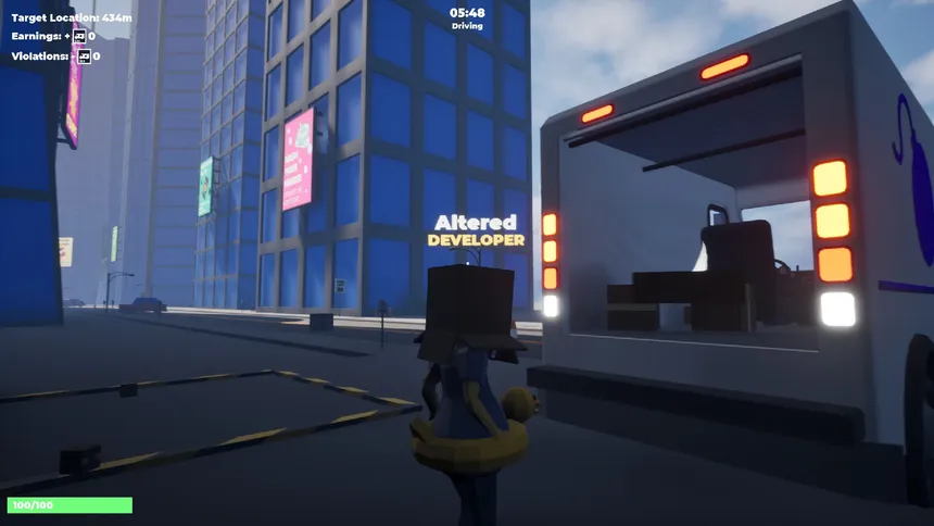 Скриншот 8 к игре Exploding Delivery Service