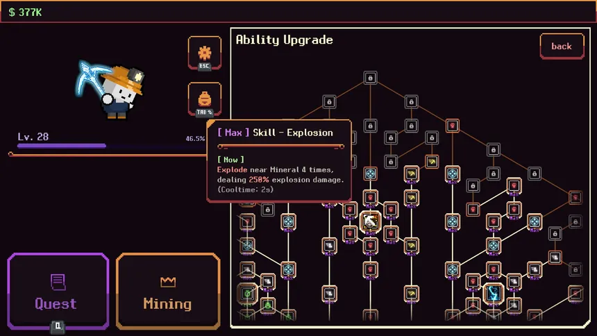 Скриншот 8 к игре My Tiny Pickaxe