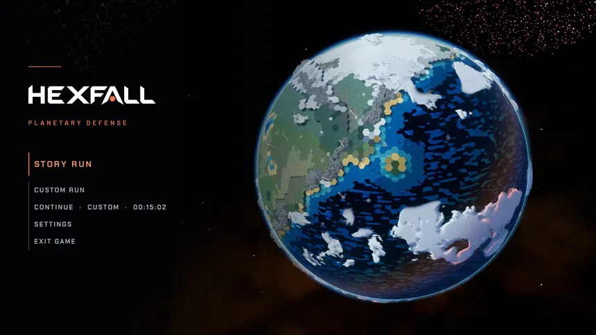 Скриншот 5 к игре Hexfall: Planetary Defense