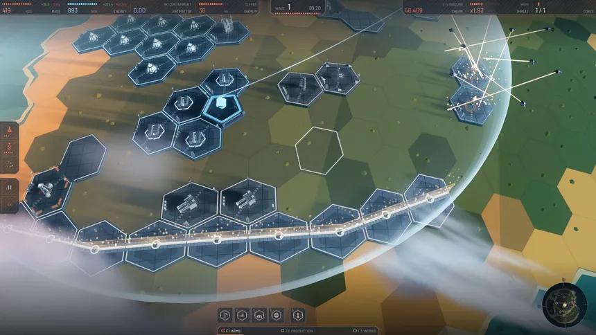 Скриншот 7 к игре Hexfall: Planetary Defense